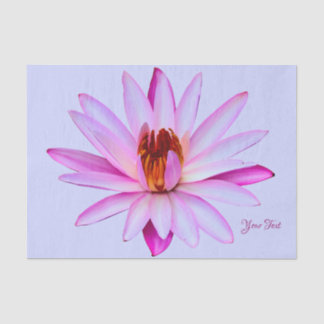 Papel de embrulho azul roxo do lenço de papel do