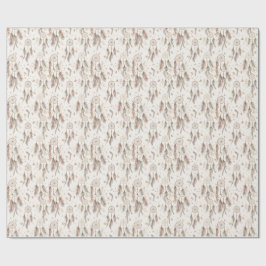 Papel de embrulho Boho Dream Catcher Pena Etérea
