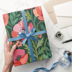 Papel de embrulho Borboleta Papoulas Matisse Abstr