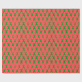 Papel de embrulho Boricua Coqui Natal