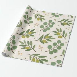 Papel de Embrulho Botânico