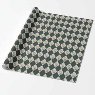 Papel de embrulho botânico Narciso Diamante Invern
