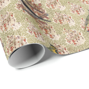 Papel de embrulho brilhante vitoriano