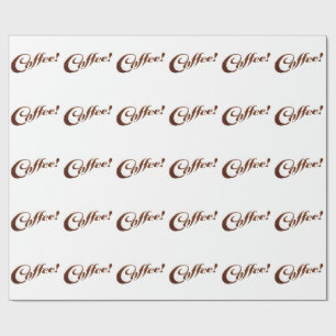 Papel de embrulho - Café em grãos