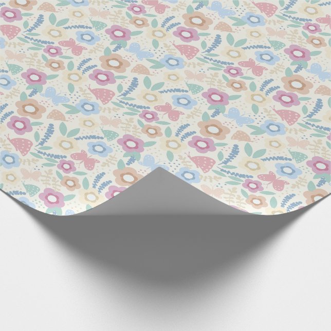 Papel de embrulho Caminhada nos Jardins (Ponta)