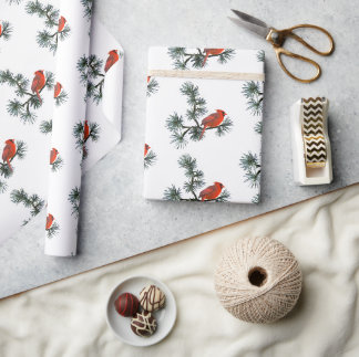 Papel de embrulho Cardinal Pine