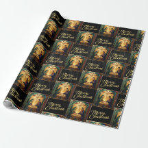 Papel de embrulho Cena de Natal
