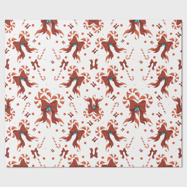 Papel de embrulho Charme de Hortelã (Barra)