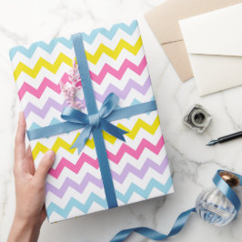 Papel de embrulho Chevron da Páscoa