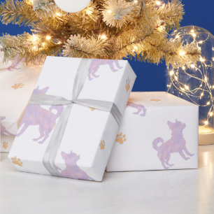 Papel de embrulho Chihuahua – Presente minimalista