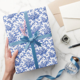 Papel de embrulho Chinoiserie, papel de presente f