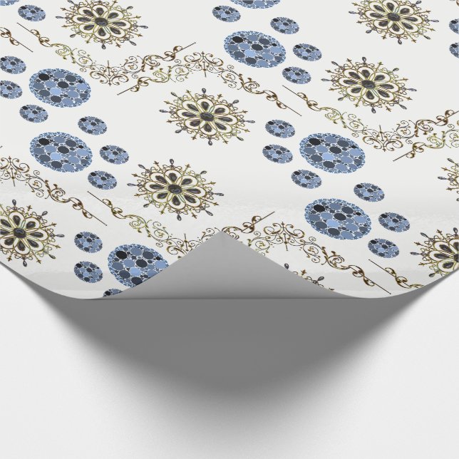 Papel de embrulho Círculos (Ponta)