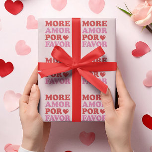 Papel de Embrulho Citação de Amor Mais Amor Por Fa