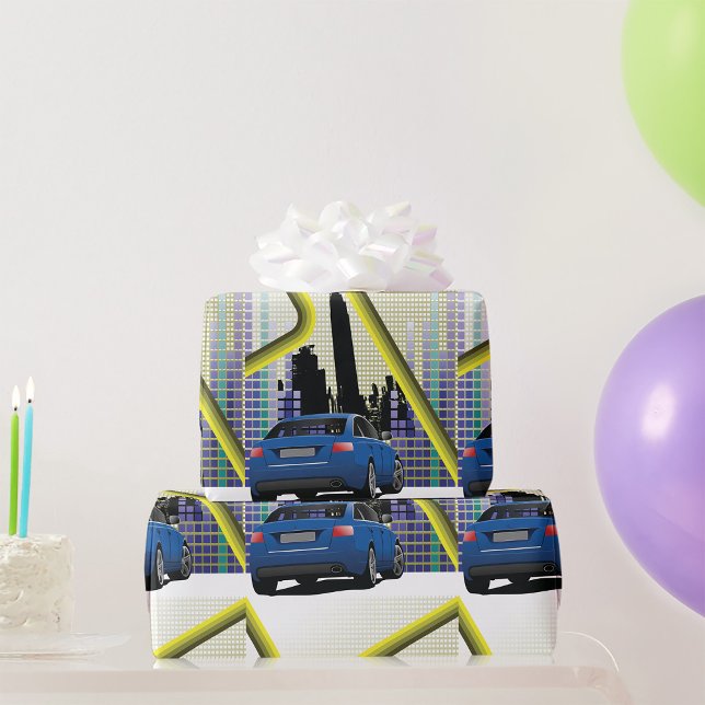 Papel de embrulho City Scene (Criador carregado)