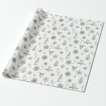 Papel de embrulho Coisas de Inverno - Neve + Salvi