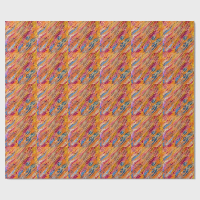 Papel de embrulho colorido (Aberto)