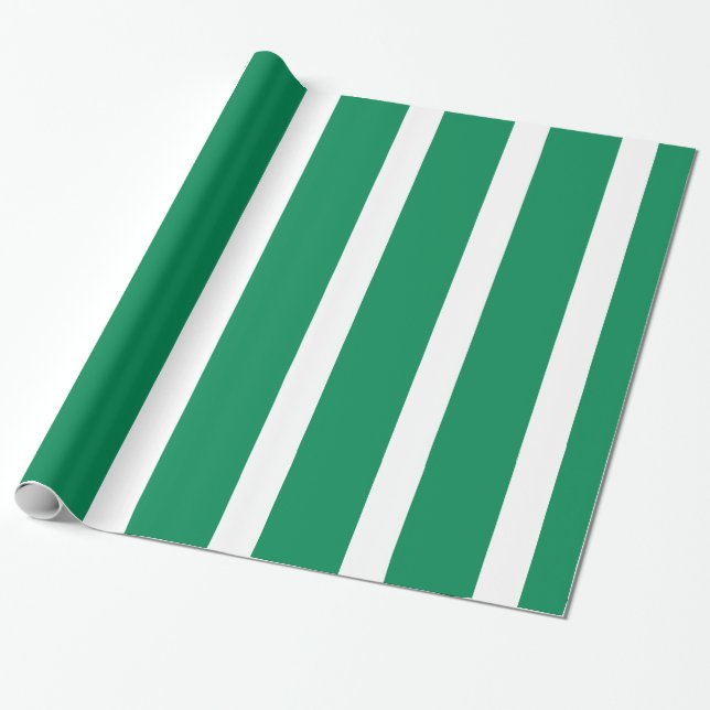 Papel de embrulho com bandeira da Nigéria (Desenrolado)