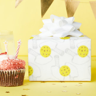 Papel de embrulho com desenho de Pickleball