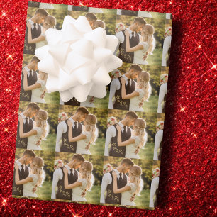Papel de embrulho com foto personalizada