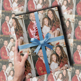 Papel de embrulho com foto personalizada