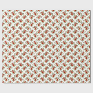 Papel de embrulho com padrão colorido de romã