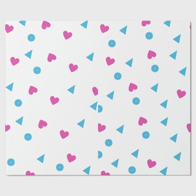 Papel de embrulho com padrões alternados (Barra)