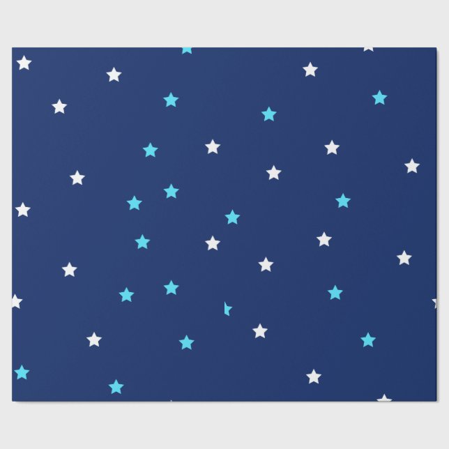 Papel de embrulho com textura de estrela (Barra)