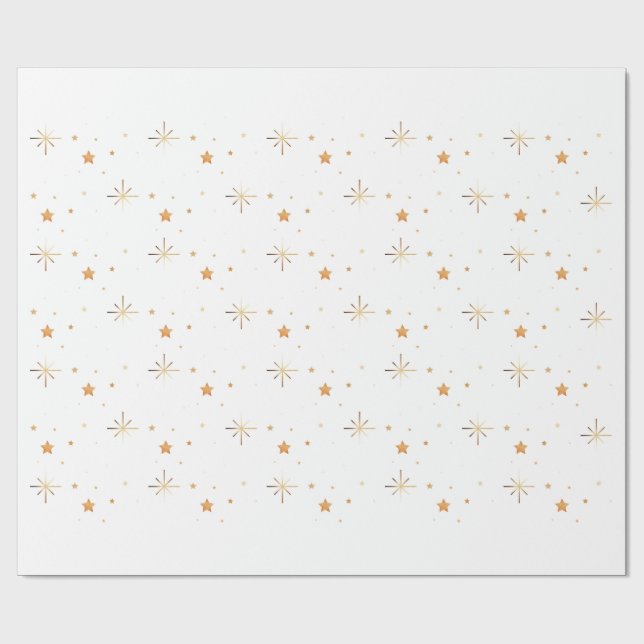 Papel de embrulho contínuo Gold Star (Aberto)