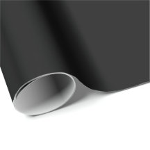 Papel de Embrulho Cor Preto Sólido
