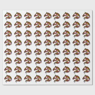 Papel de embrulho da bandeira de Maryland com cabe