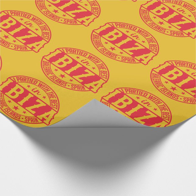 Papel de embrulho da espanha de IBIZA (Ponta)