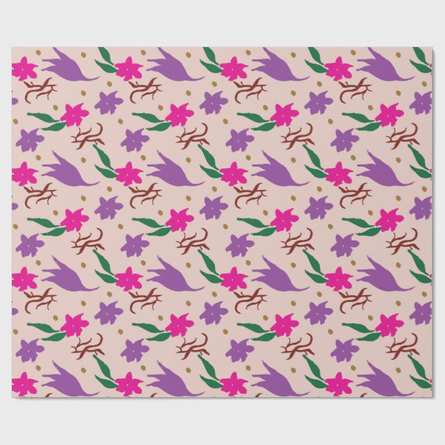 Papel de embrulho da temporada de jacarandá (Aberto)