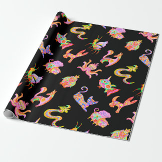 Papel de embrulho de Alebrijes