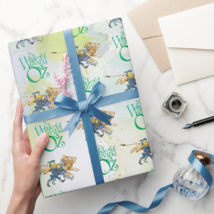 Papel de embrulho de aniversário do Mágico de Oz C