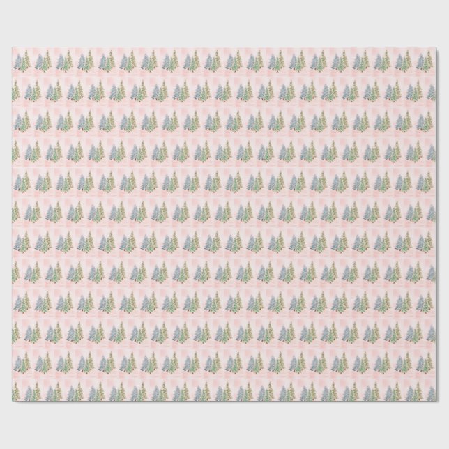 Papel de embrulho de árvore de inverno (Aberto)