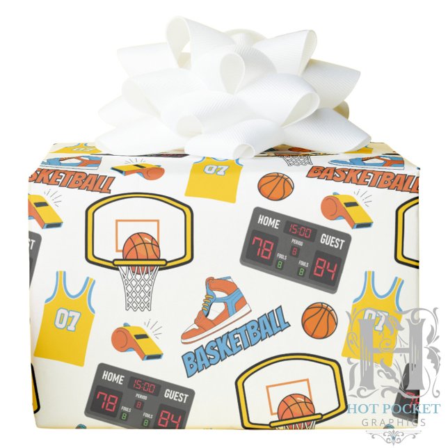 Papel de embrulho de basquete (Criador carregado)