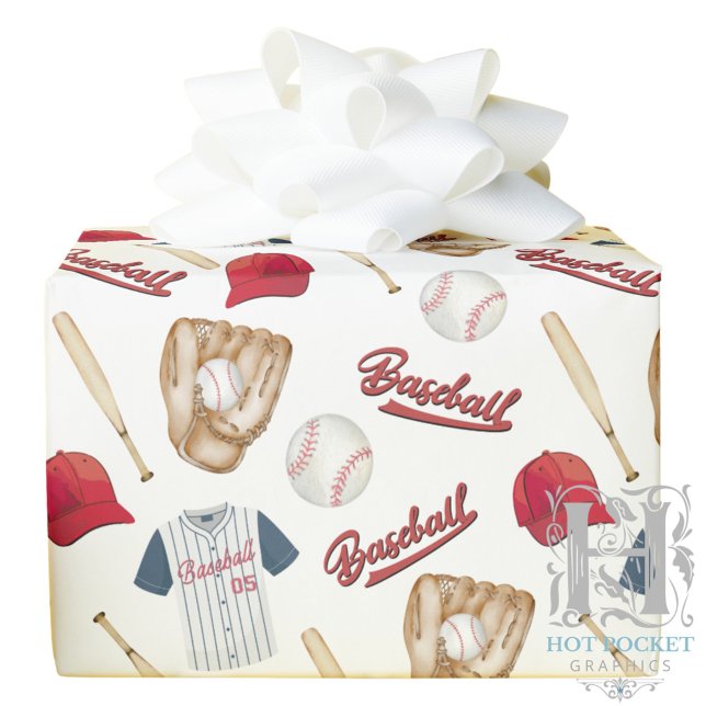 Papel de embrulho de beisebol (Criador carregado)