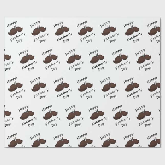 Papel de embrulho de bigode de desenho animado eng (Aberto)