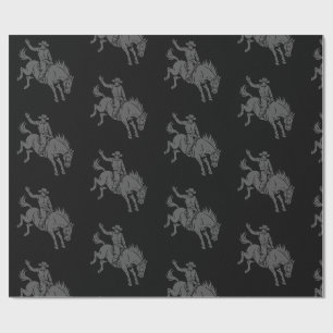 papel de embrulho de bronco