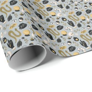 Papel de embrulho de bruxaria essencial