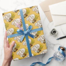 Papel de embrulho de Bunny Holiday da Páscoa