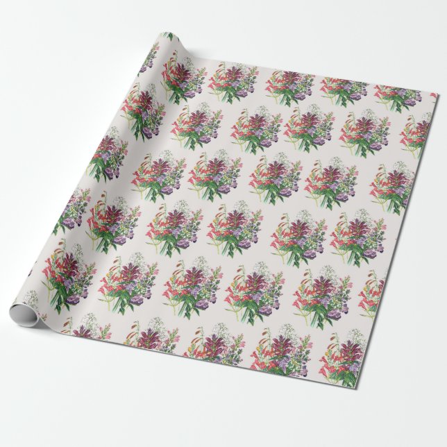Papel de embrulho de cabeças de tartaruga e barba- (Desenrolado)