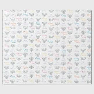 Papel de embrulho de Chanuka