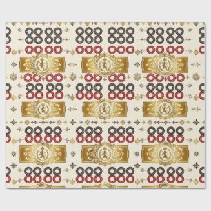Papel de embrulho de cinta de charuto