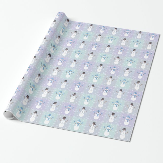 Papel de embrulho de colcha de inverno (Desenrolado)