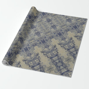 Papel de embrulho de designs portugueses