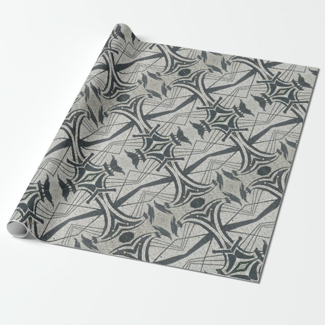 Papel de embrulho de designs portugueses (Desenrolado)