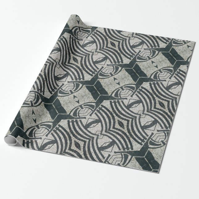 Papel de embrulho de designs portugueses (Desenrolado)