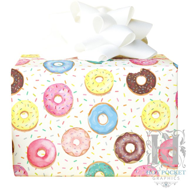 Papel de embrulho de Donuts (Criador carregado)