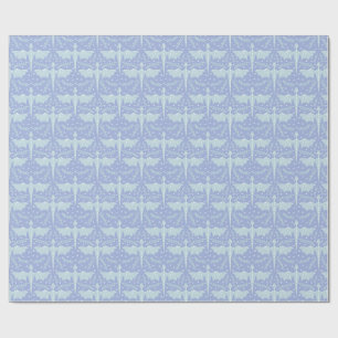 Papel de embrulho de dragão botânico de fantasia